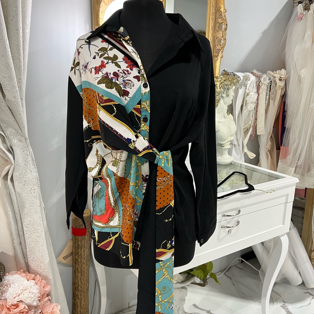 New with tags Dress shirt by Duchang Long